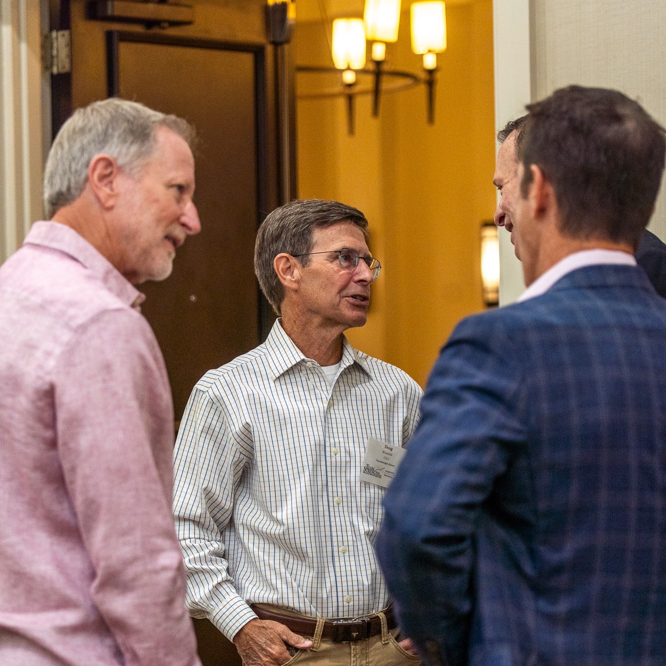 Three Central Florida CEOs together in a group photo